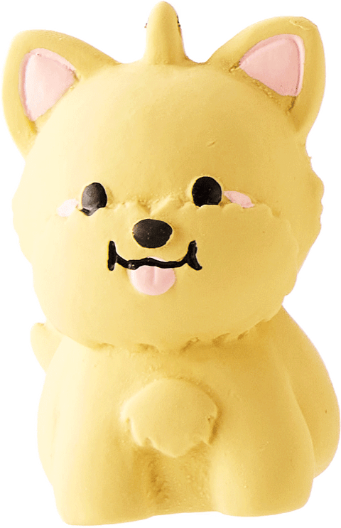 Puppy Family Latex Toy Squeaky