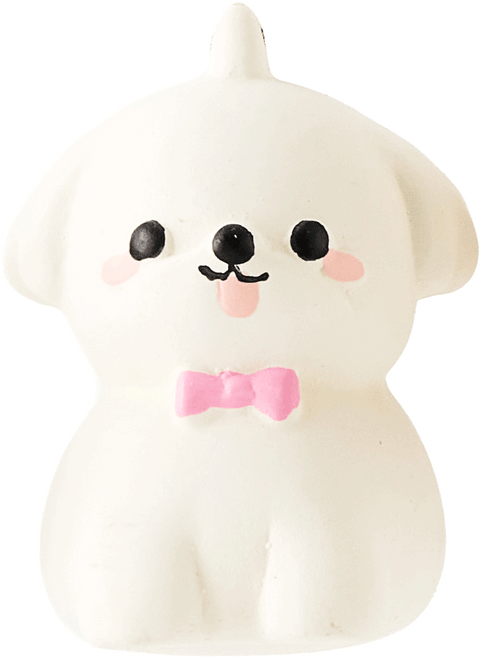 Puppy Family Latex Toy Squeaky