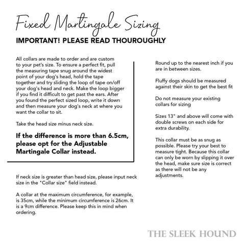 Fixed Martingale Collar