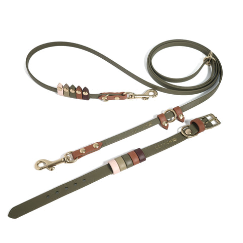 Rainbow Skinny Cruiser Multi-way Leash