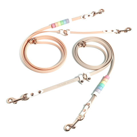 Rainbow Skinny Cruiser Multi-way Leash