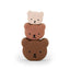 Bear Family Latex Toy Squeaky