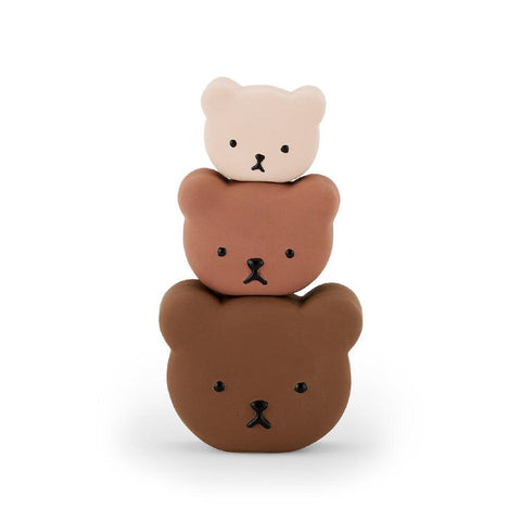 Bear Family Latex Toy Squeaky
