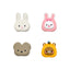 Rabbit & Bear Family Latex Toy Squeaky