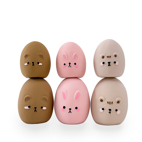 Egg Latex Toy Squeaky