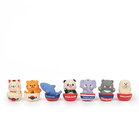 World Animal Friends Latex Toy Squeaky
