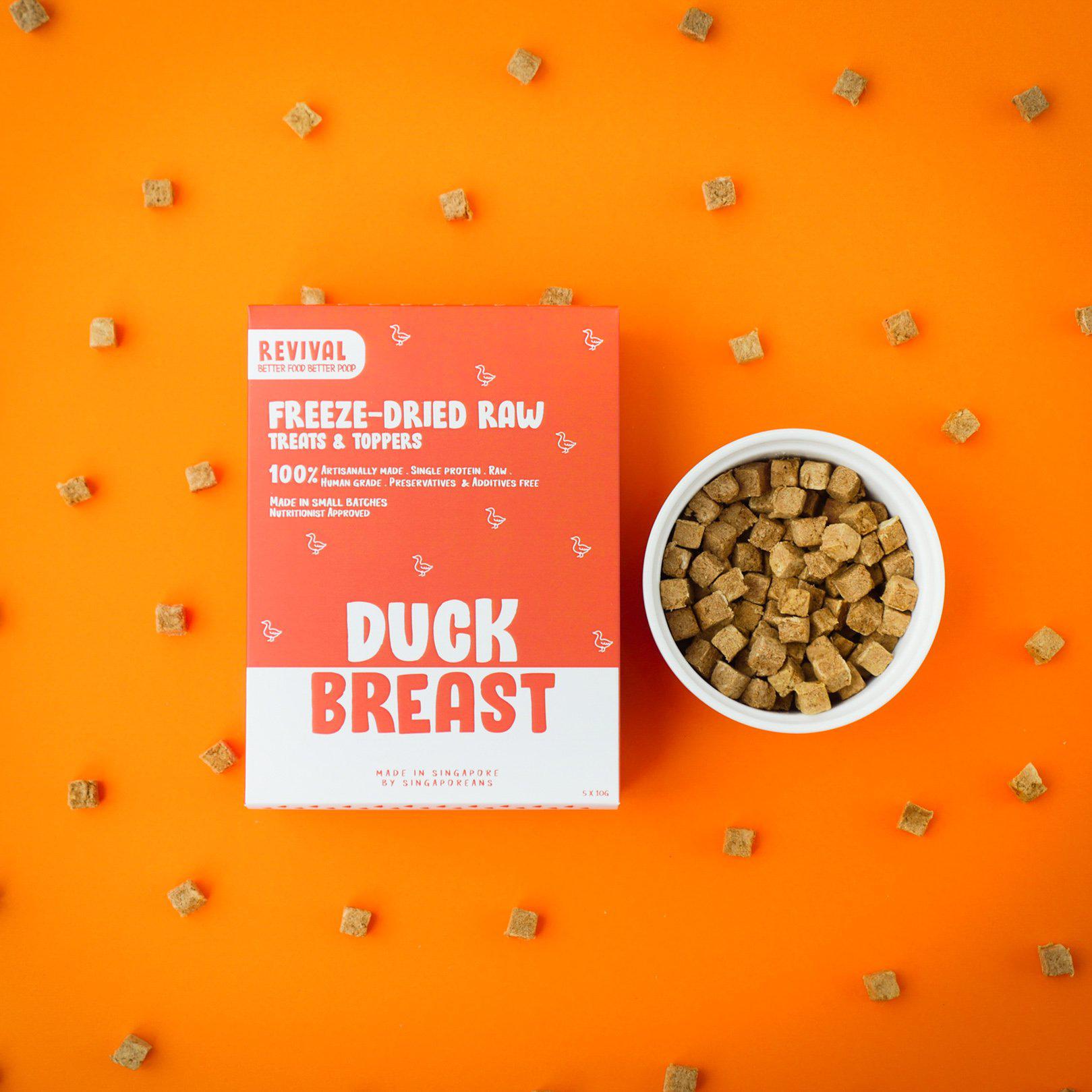 Pawspiracy Freeze Dried Duck Breast Training Bites