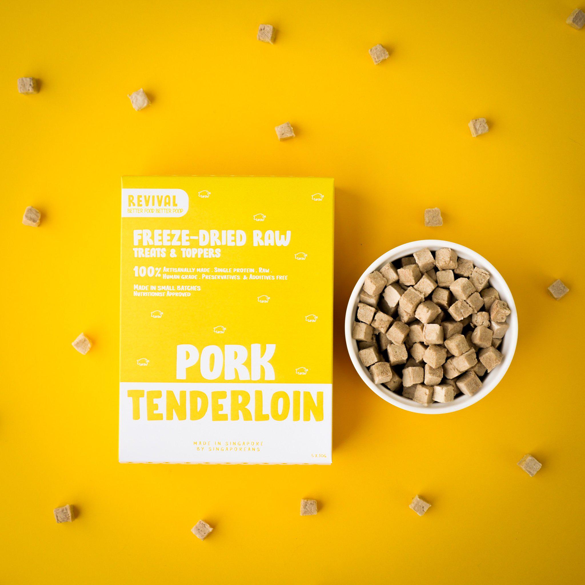 Pawspiracy Freeze Dried Pork Tenderloin Training Bites