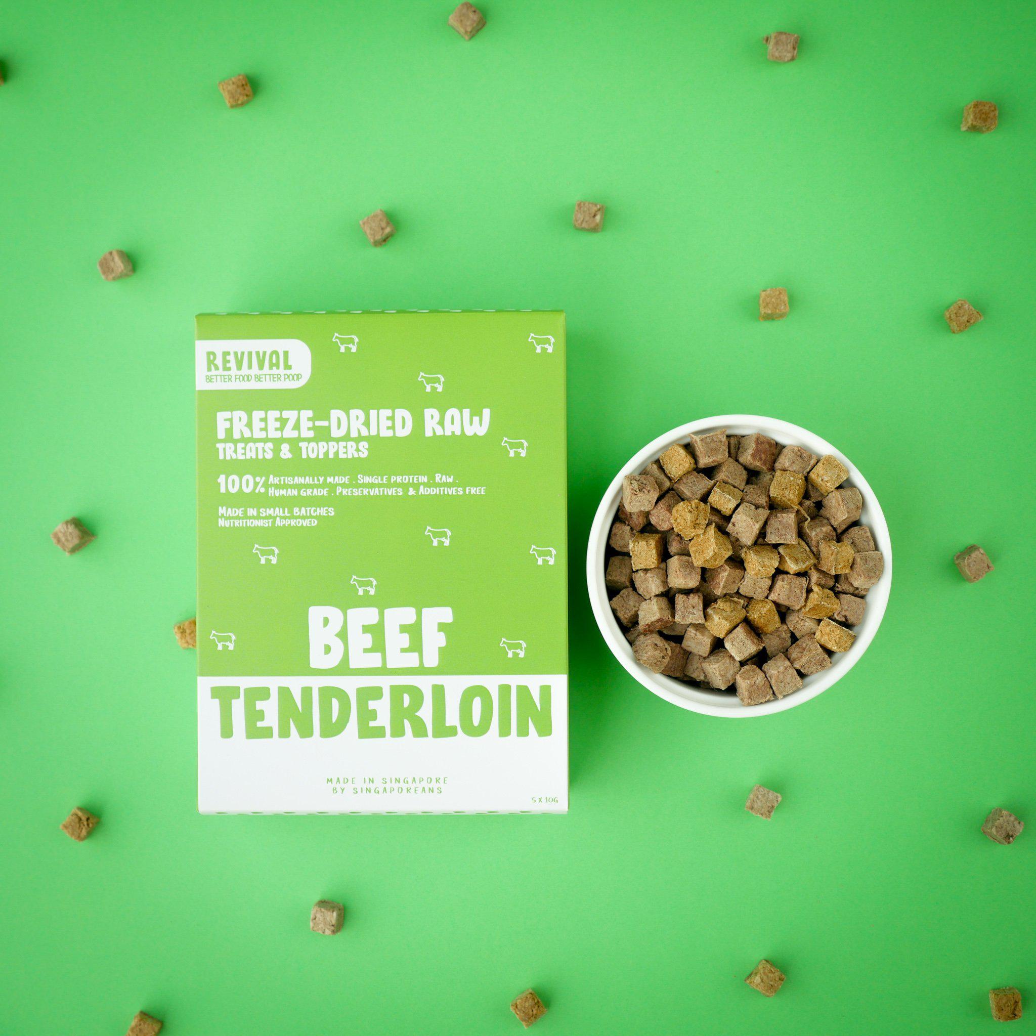 Pawspiracy Freeze Dried Beef Tenderloin Training Bites
