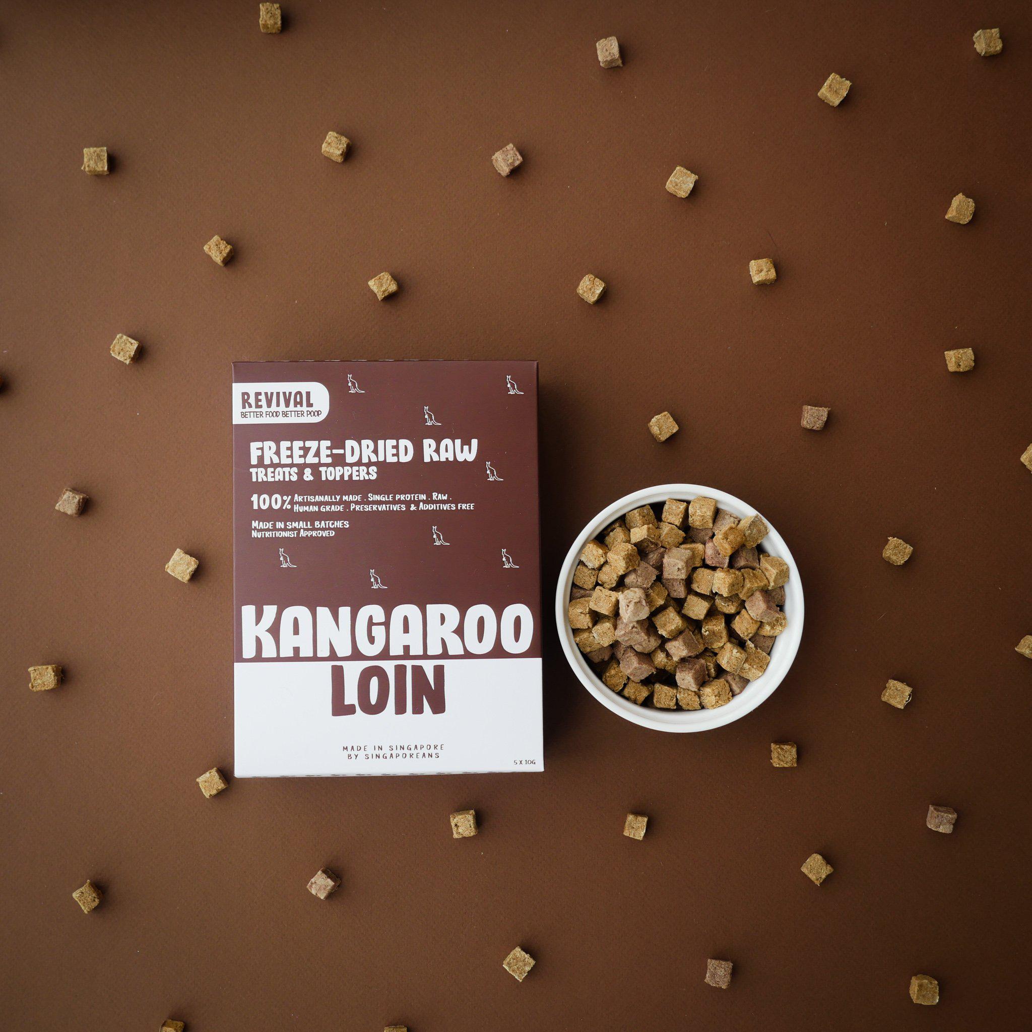Pawspiracy Freeze Dried Kangaroo Loin Training Bites