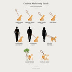 Skinny Cruiser Multi-way Leash